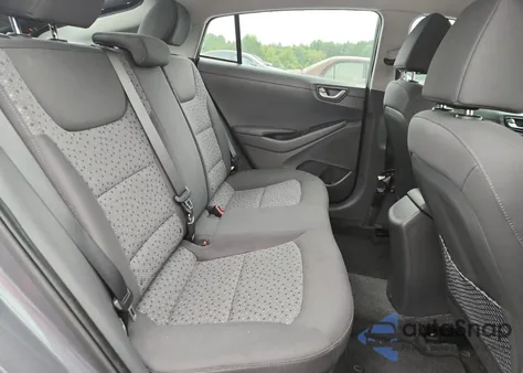 2018 Hyundai Ioniq Blue from USA, damaged, VIN KMHC65LC6JU076472